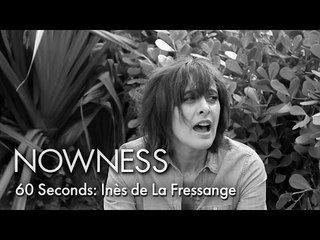 60 Seconds with Inès de La Fressange:  Parisian chic from the style icon, model and muse