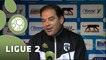 Conférence de presse AJ Auxerre - Angers SCO (0-1) : Jean-Luc VANNUCHI (AJA) - Stéphane MOULIN (SCO) - 2014/2015