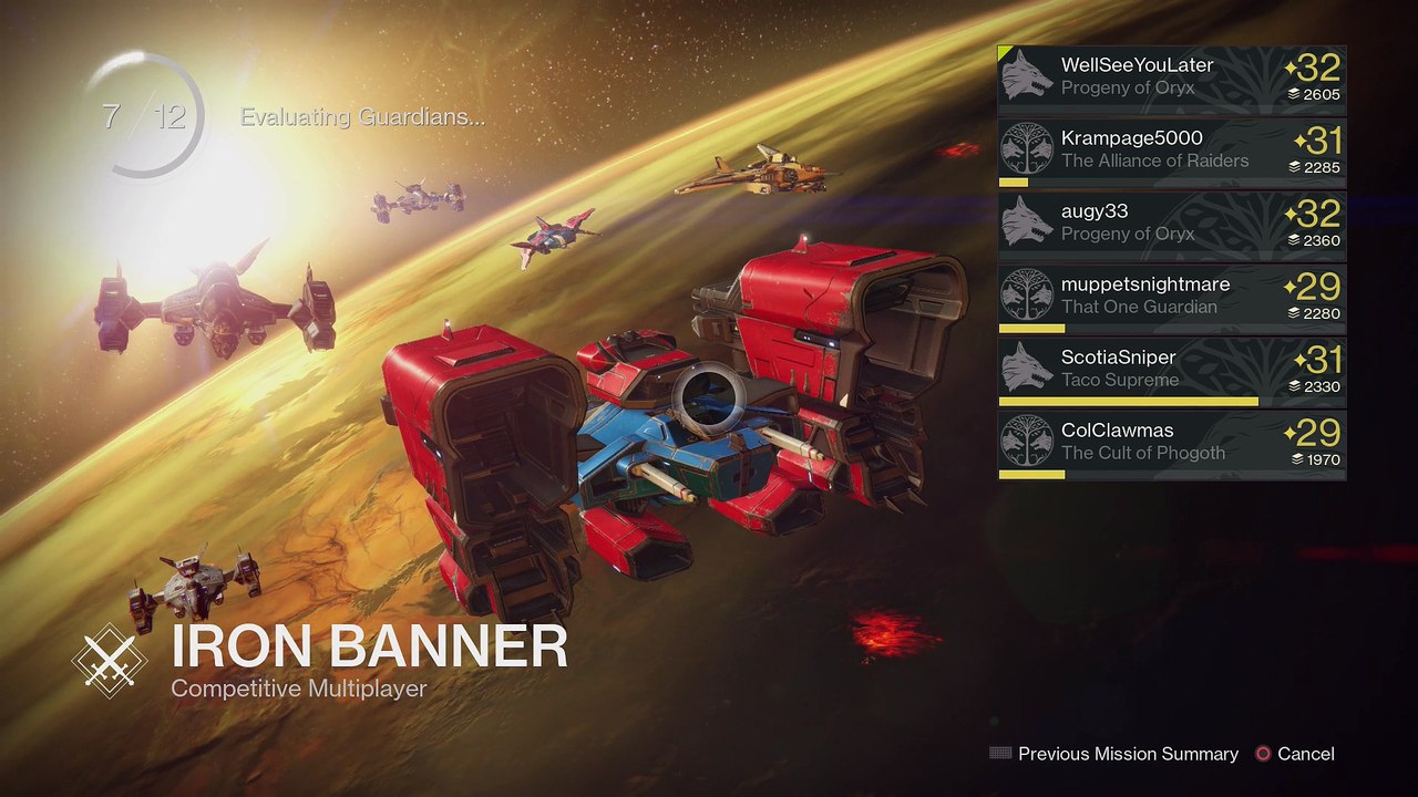 Destiny PS4 [Hawkmoon] Crucible Part 732 - Iron Banner (Blind Watch, Mars) [With Commentary]