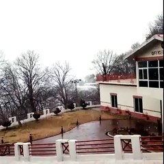 A beautiful View of Snow fall at Murree