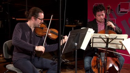 Quatuor n°19 "Les Dissonances" de Mozart par le Quatuor Cambini-Paris | Le Live du Magazine