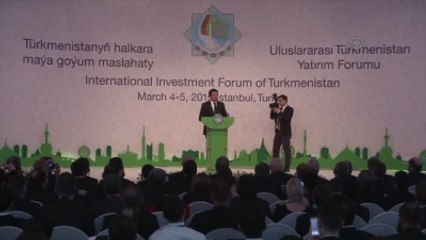 Uluslararası Türkmenistan Yatırım Forumu - Zeybekci