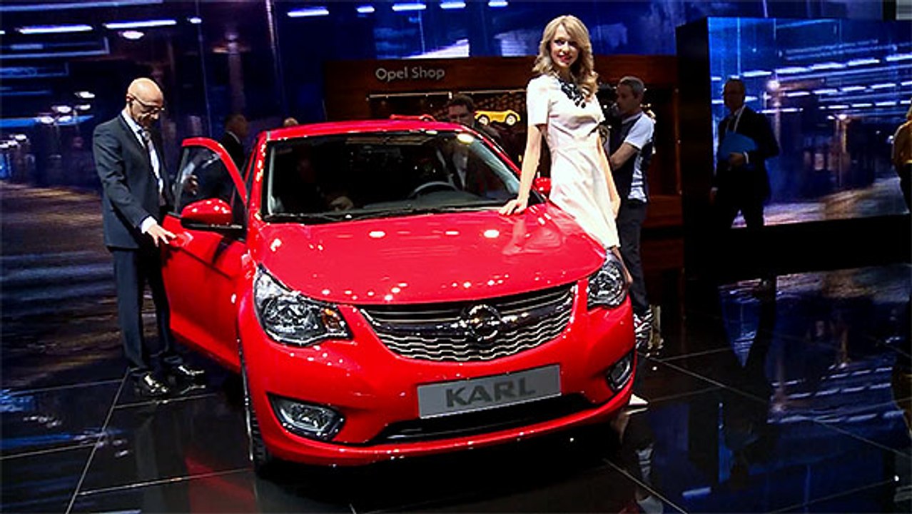 Opel auf dem Genfer Automobilsalon