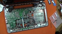 Disassembly HP Pavilion 17 Series Cleaning Fan Öffnen Protectsmart