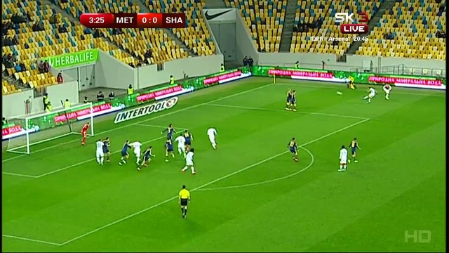 Oleksandr Kucher 0:1 | Metalist Kharkiv - Shakhtar Donetsk 04.03.2015 HD