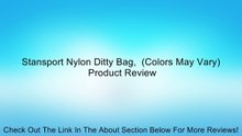 Stansport Nylon Ditty Bag,  (Colors May Vary) Review