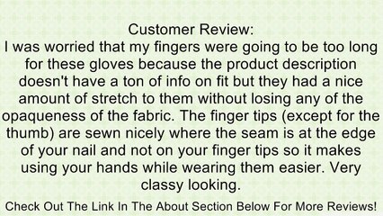 OLT Fashion 19 Inch Long Satin Over the Elbow Length Glove Review