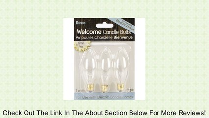 Electric Candle Bulb 7 Watt-3Pk Review