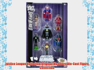 Justice League Unlimited Original Members Die-Cast Figure Collection