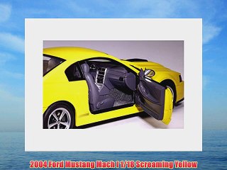 2004 Ford Mustang Mach I 1/18 Screaming Yellow