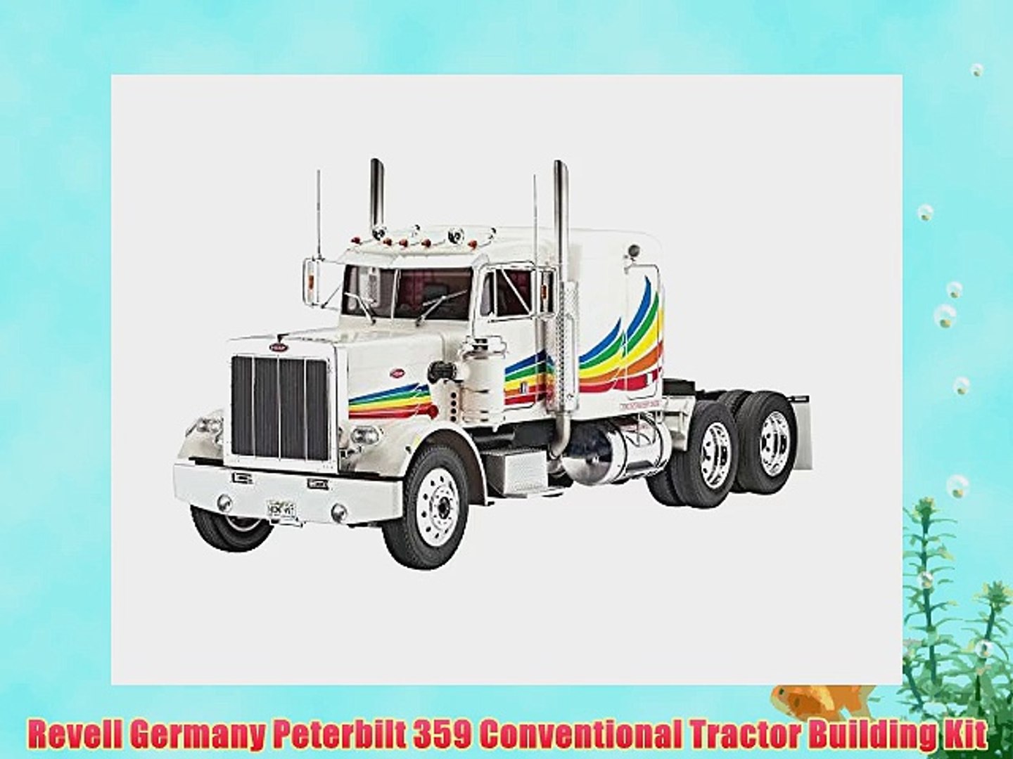 Revell Germany Peterbilt 359 Conventional Tractor Building