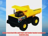 Tonka Mighty Dump Truck and Front Loader Combo