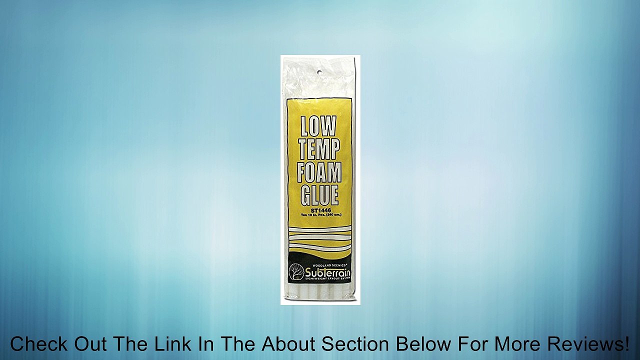 Woodland Scenics ST1446 Low Temp Foam Glue Sticks (10) Review