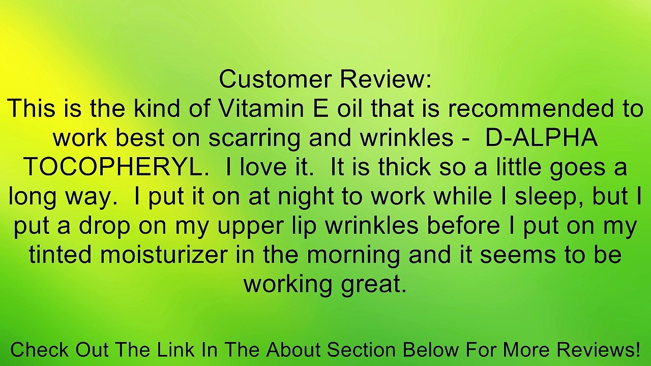 Vitamin E 14,000 IU Nature's Plus 0.5 oz Liquid Review