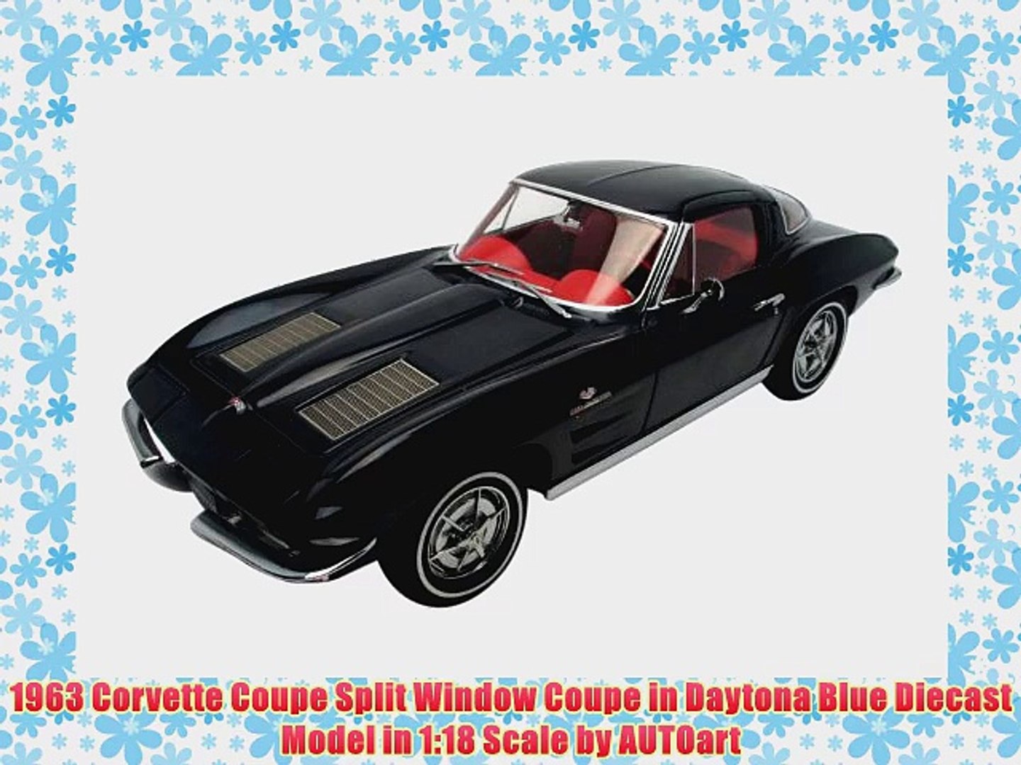 1963 corvette split window diecast