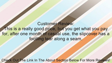 Sage Green Lucerne Ribbed Slipcover Review