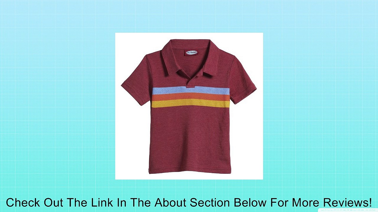 City Threads 3-Stripe Polo Shirt (Infant & Toddler) Review