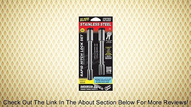 Rapid Hitch 3492 Keyed Locking Pin Review