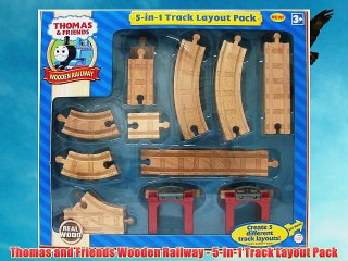 Thomas and Friends Wooden Railway - 5-in-1 Track Layout Pack