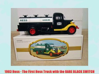 1983 Hess - The First Hess Truck with the RARE BLACK SWITCH