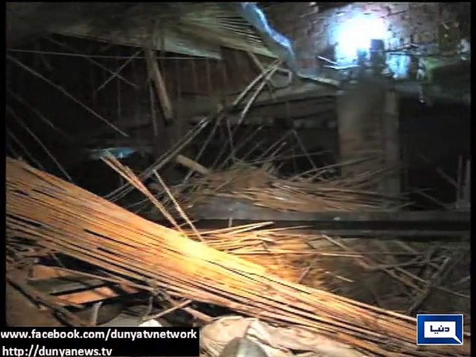 واہ کینٹ عمارت گرنے سے سات افراد جاں بحق , پانچ افراد شدید زخمی