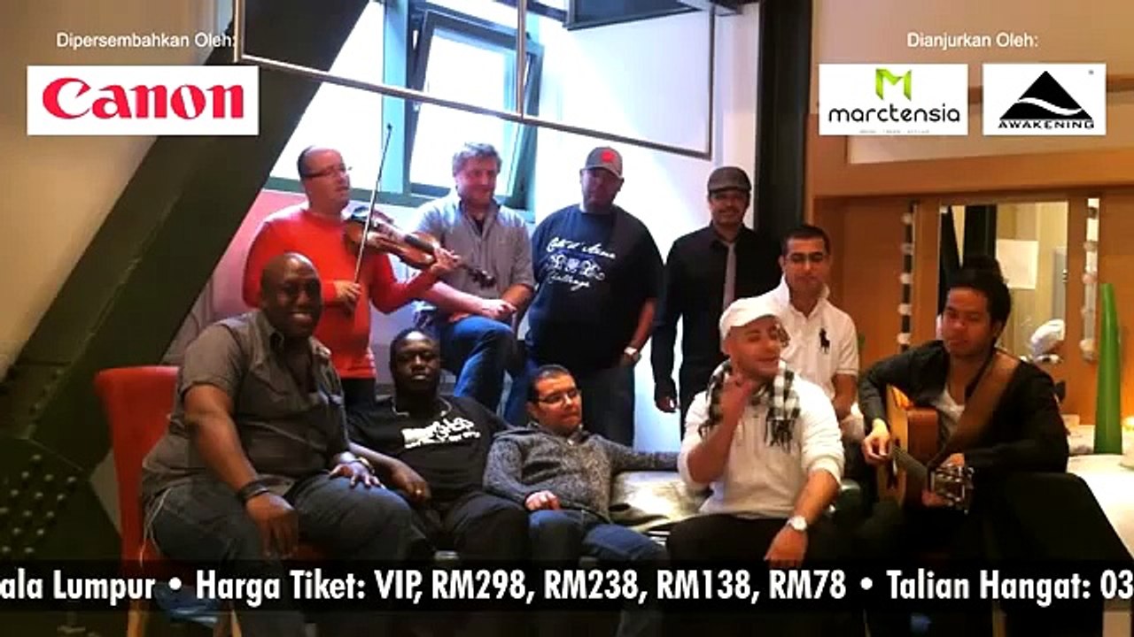 Maher Zain - KL Merdeka Stadium Concert 2012 Promo & Number One For Me Acoustic