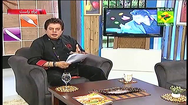 Dawat With Gulzar Hussain Cooking Show on Hum Masala Tv 2nd March 2015