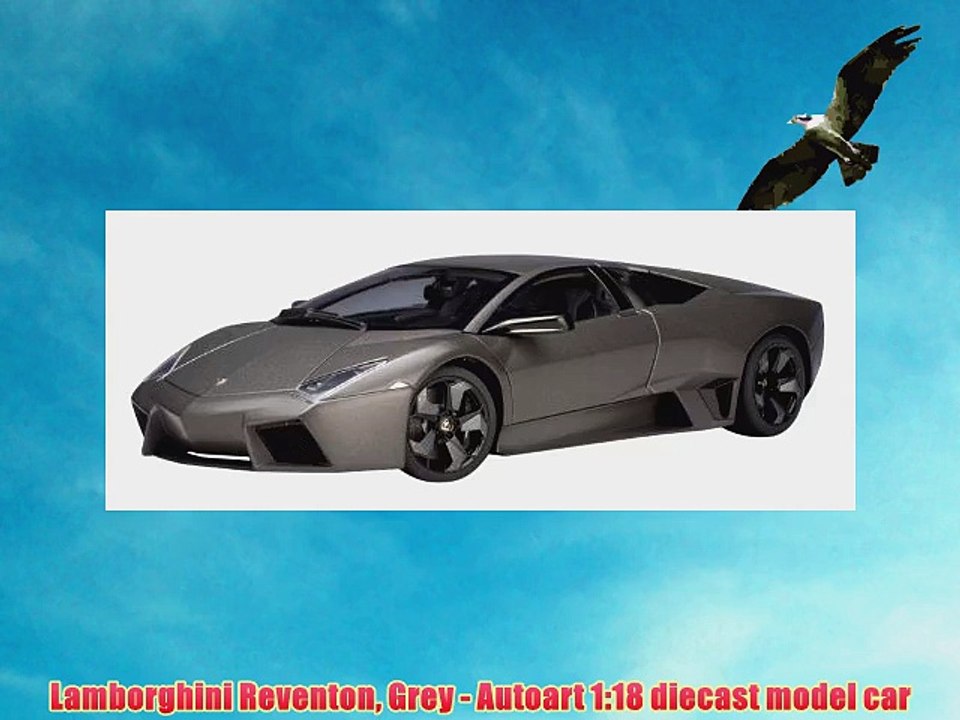 Lamborghini Reventon Grey - Autoart 1:18 diecast model car