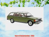 Mercedes 200 T (S123) green limited edition 1.000 Piece  1982 Model Car Ready-made BoS-Models