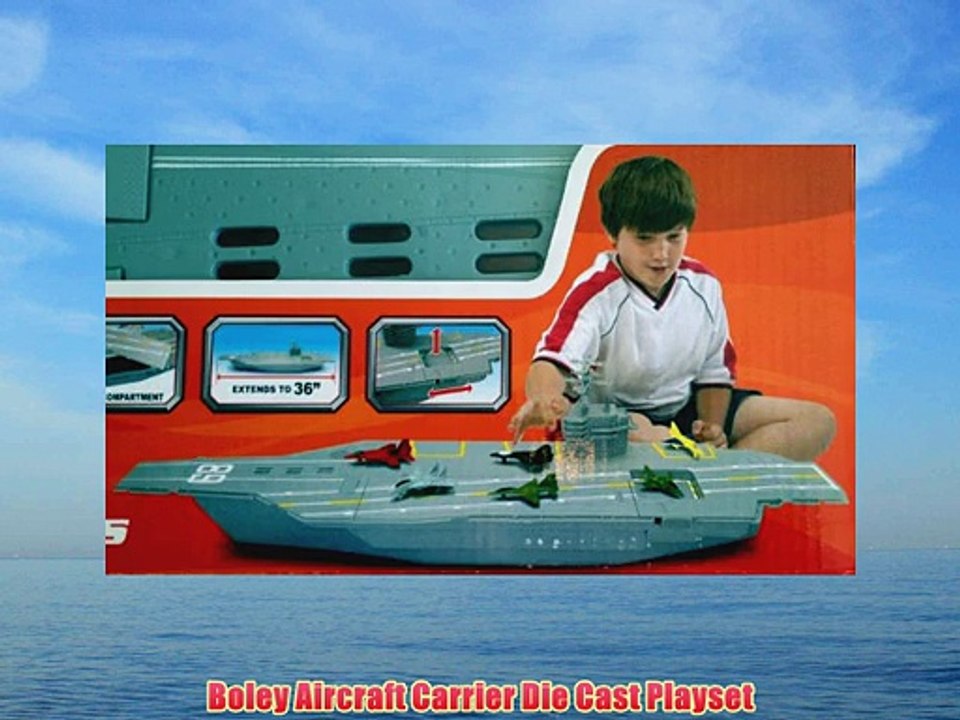 Boley Aircraft Carrier Die Cast Playset