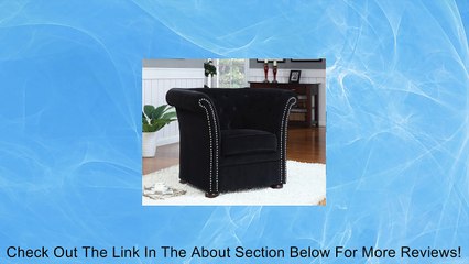 Coaster High-Back Chair with Round Wood Feet Review