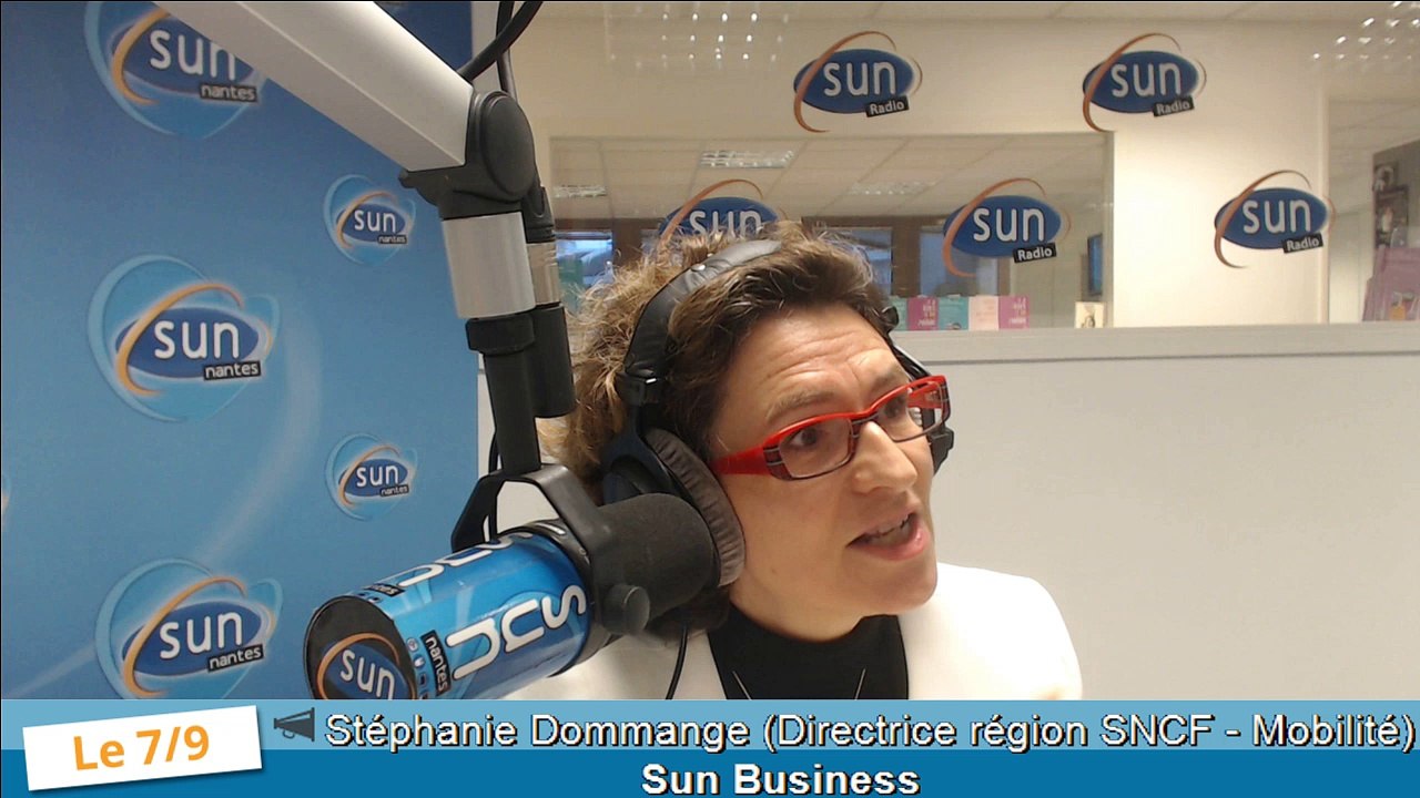 Sun Business : mardi 3 mars 2015, avec Stéphanie Dommange, directrice régionale Pays de la Loire de SNCF-Mobilité