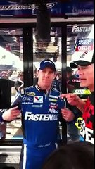 John Cena and Carl Edwards at Daytona International Speedway
