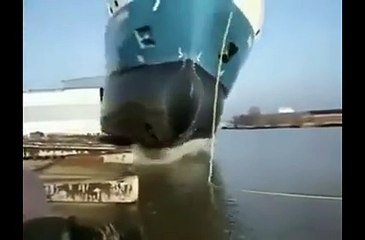 How Ships Are Launched