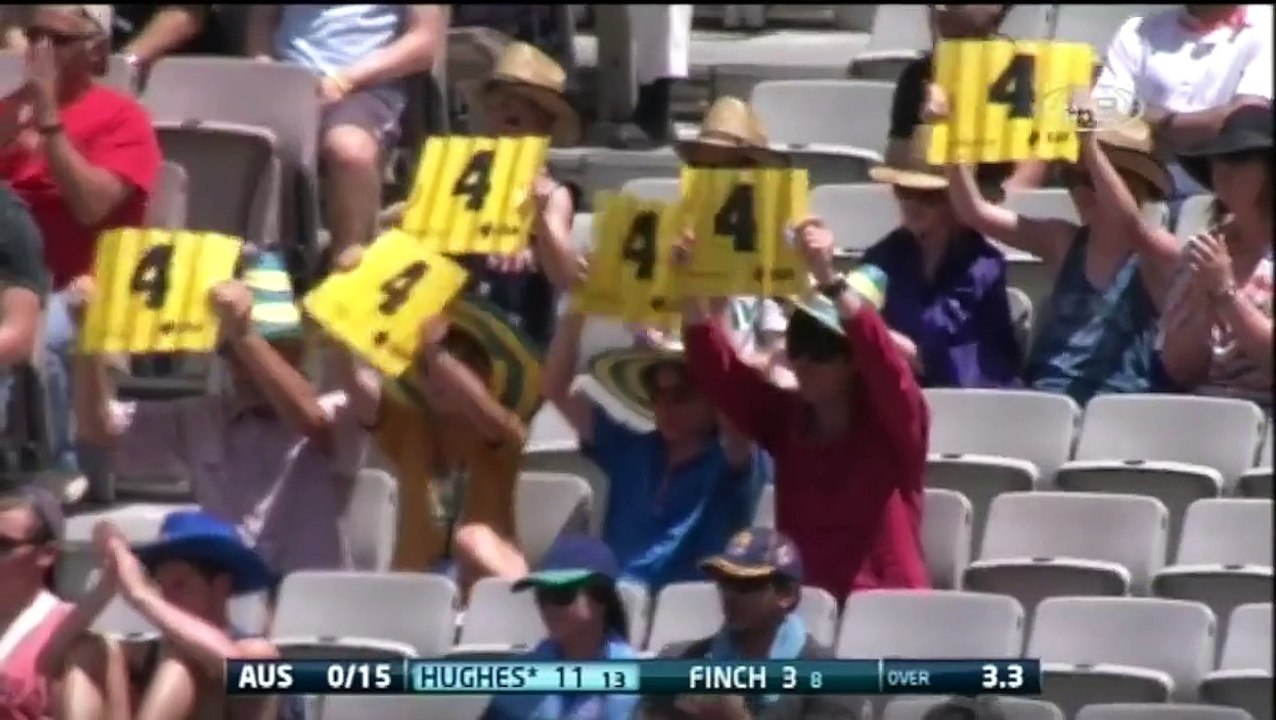 Late Phillip Hughes' Explosive Century Against Sri Lanka