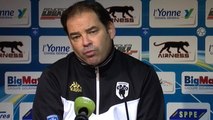 Conférence presse après-match AJ Auxerre - Angers SCO