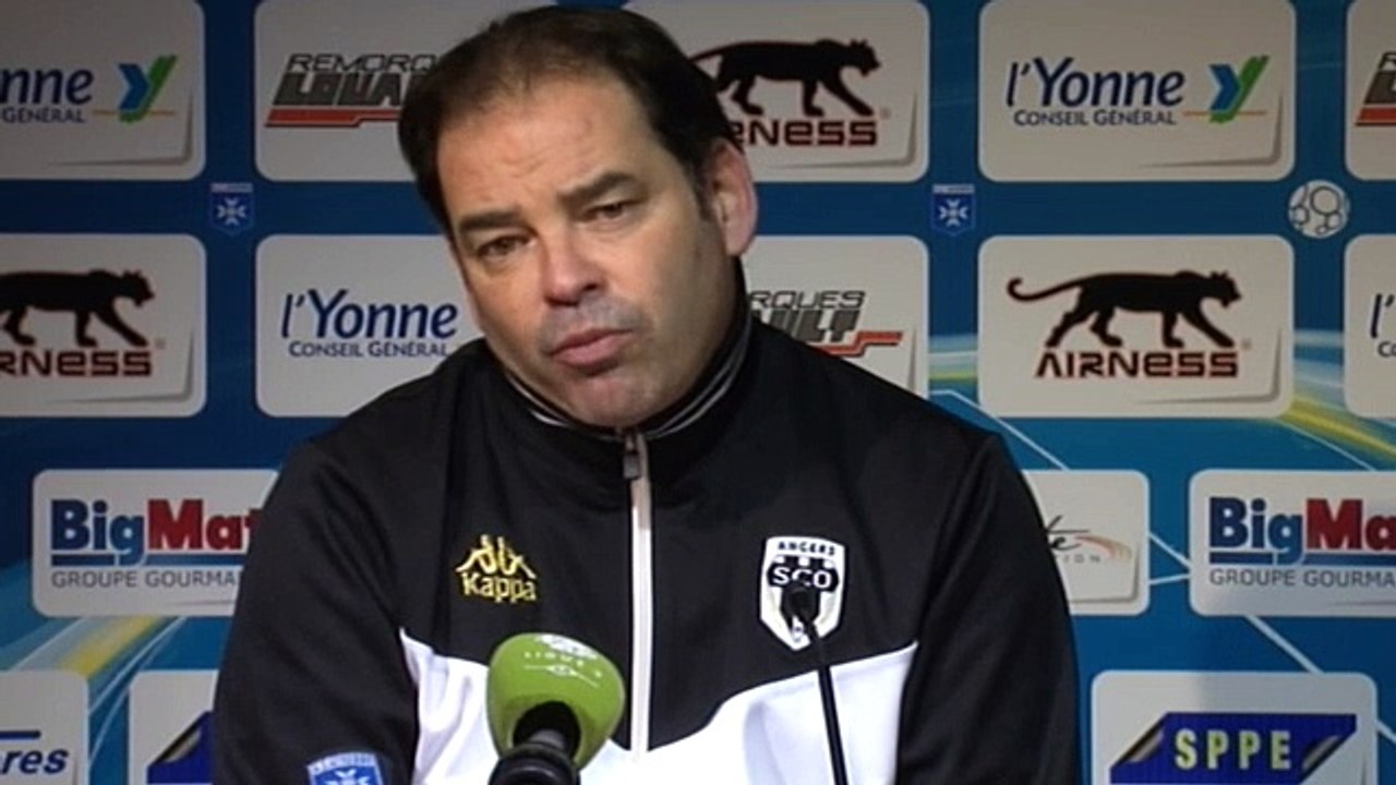 Conférence presse après-match AJ Auxerre - Angers SCO