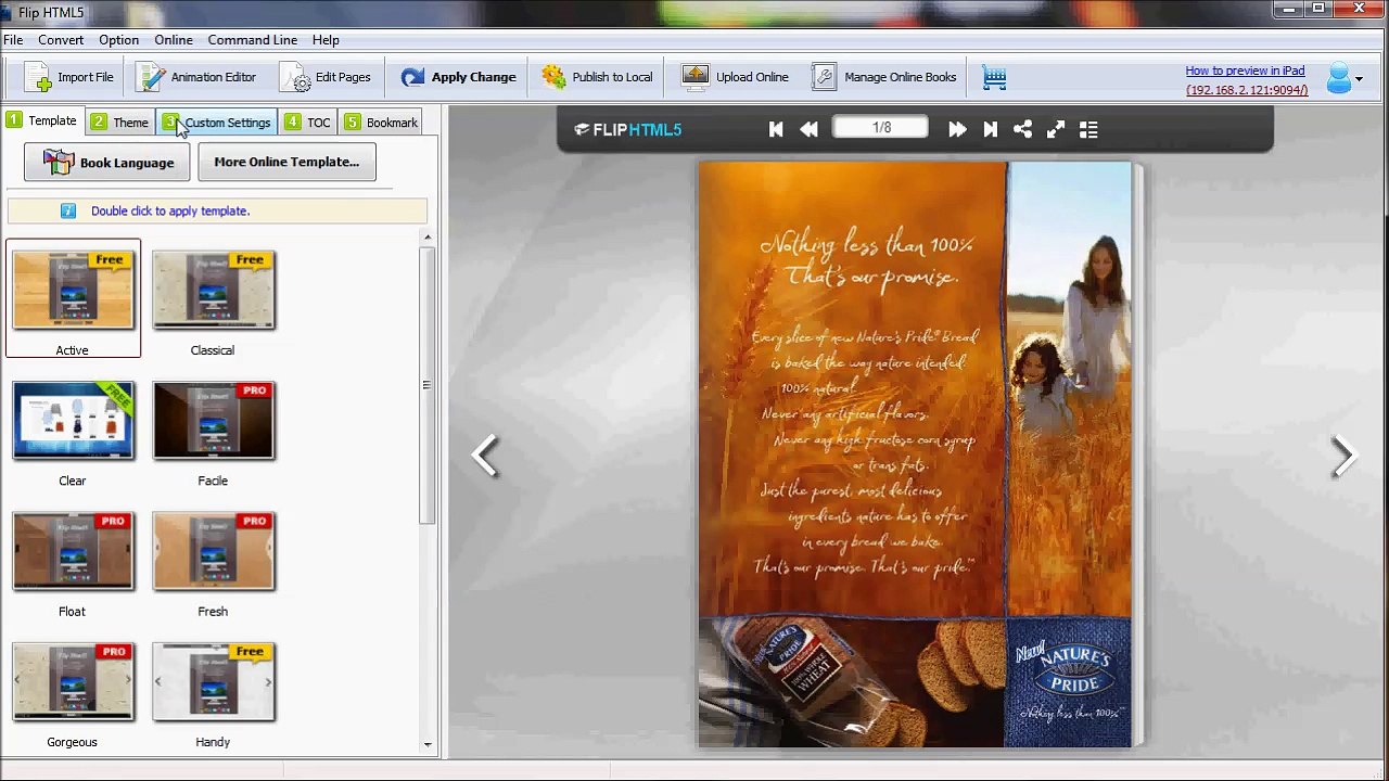 Joomag Alternative FlipHTML5 Free Download for Creating an Online Magazine