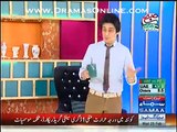 Sahir Lodhi teasing Guest Anam Tanveer for cutting her wrist by falling in love