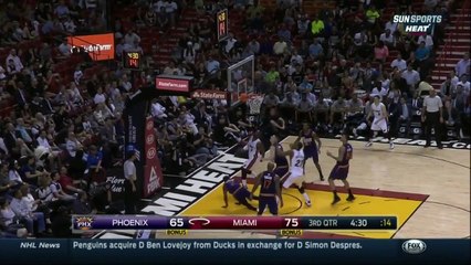 Hassan Whiteside et Alex Len en sont venus aux mains - Miami vs Phoenix