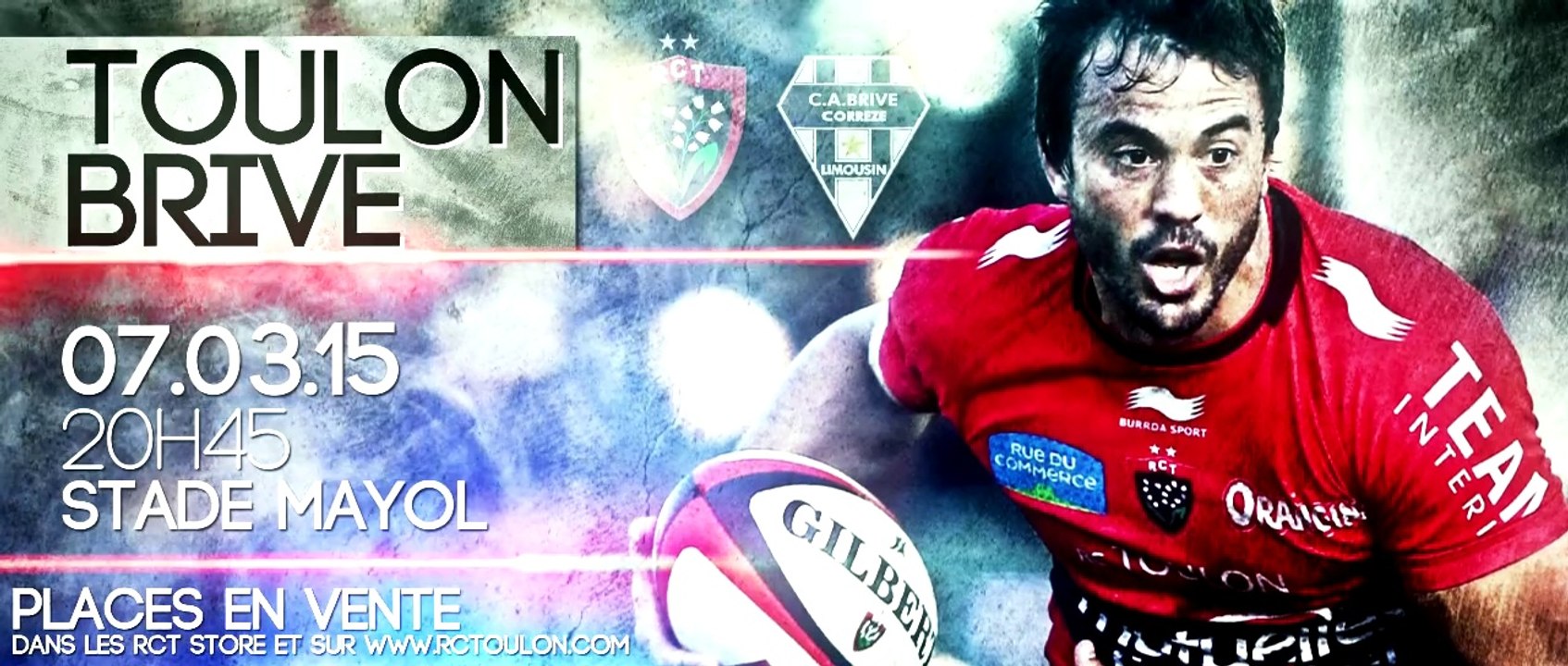 Trailer Toulon - Brive - TOP14 J19 - 7 Mars 2015