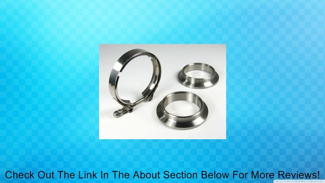 OBX Stainless Steel 2.5 V-Band Clamp and Flange Review