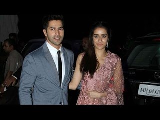 Shraddha Kapoor & Varun Dhawan At Tulsi Kumar's Wedding Reception