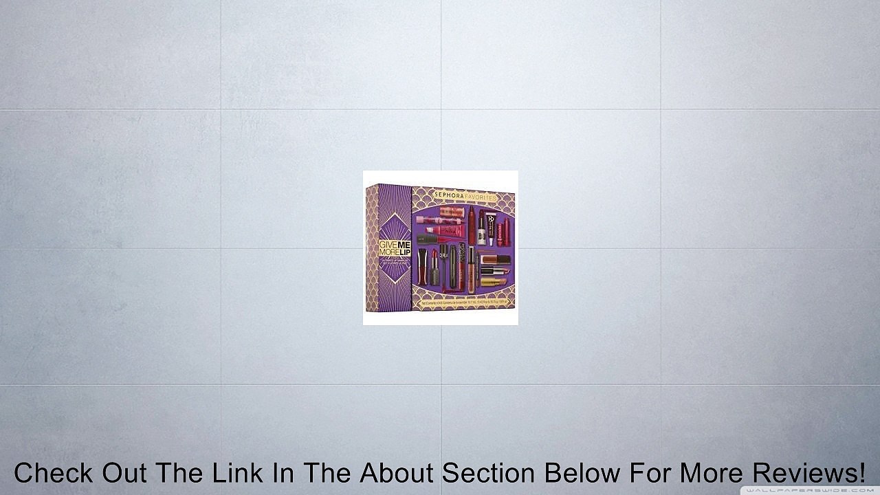 Sephora Favorites Give Me More Lip 2014 New 220$ Review