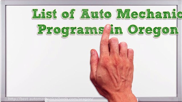 Auto Mechanic Schools in Oregon