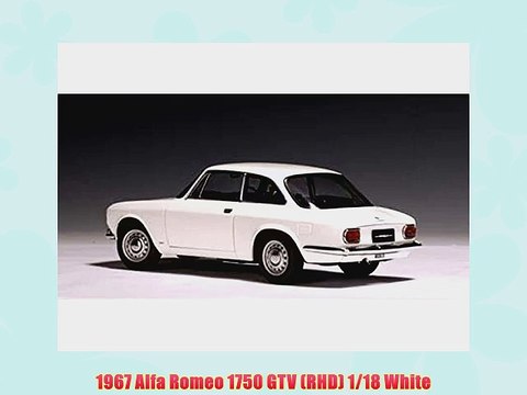 1967 Alfa Romeo 1750 GTV (RHD) 1/18 White