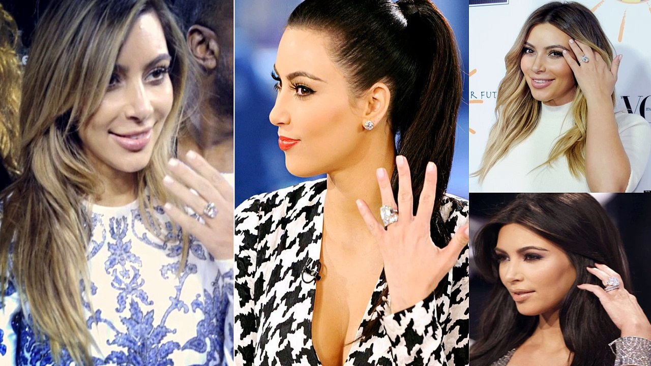 Kim Kardashian & Kanye West Engagement Ring’s