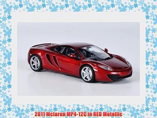 2011 Mclaren MP4-12C in RED Metallic