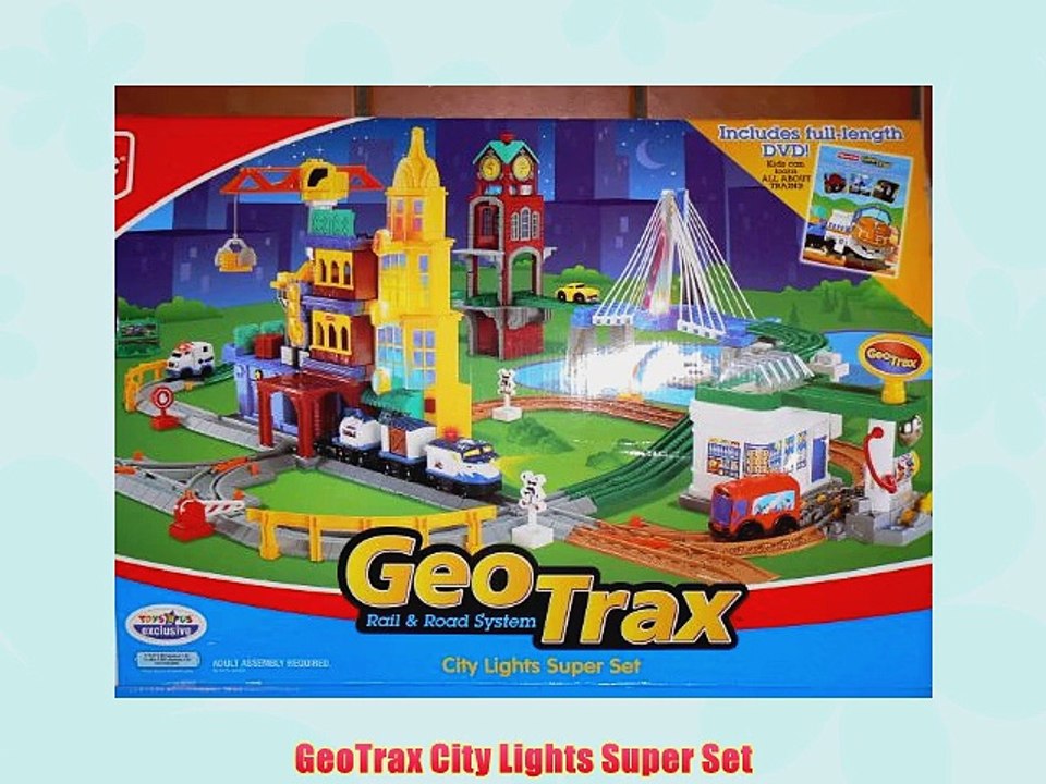 GeoTrax City Lights Super Set
