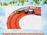 Hot Wheels Highway 35 World Race Power Raceway Slot SET